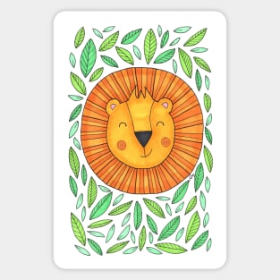 Little Jungle Lion Sticker